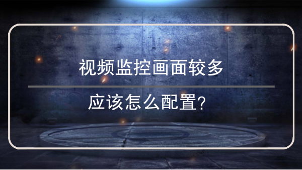 視頻監(jiān)控畫面配置